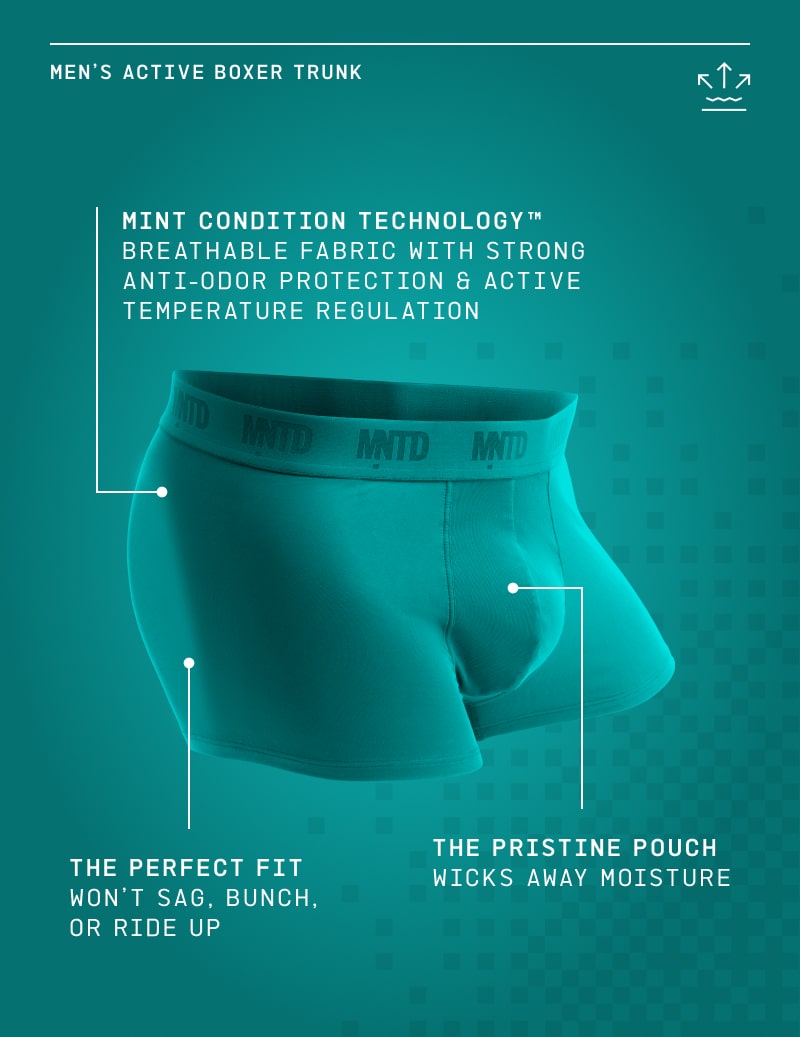 Active Boxer Trunk 3"