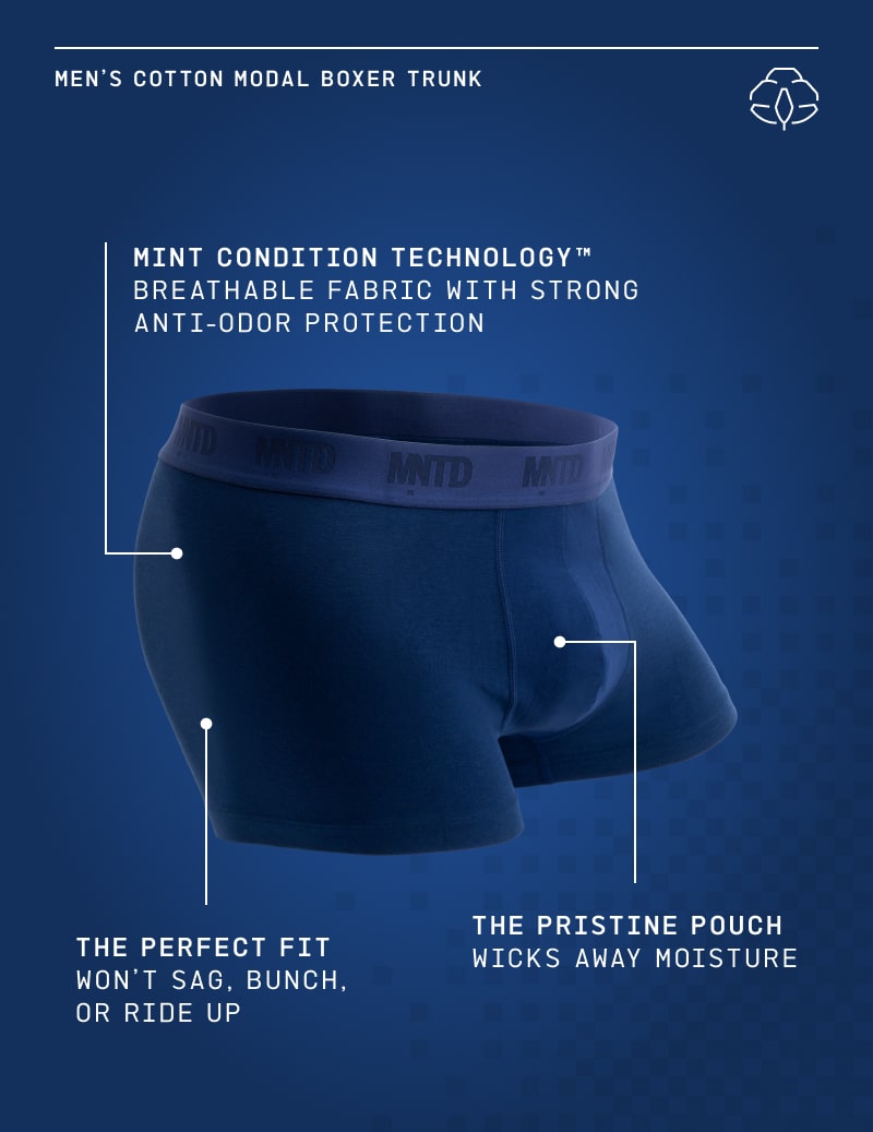 Cotton Modal Boxer Trunk 3"