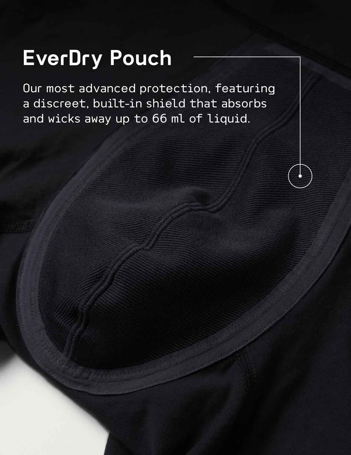 MNTD X Knix EverDry Cotton Boxer Trunk 3"