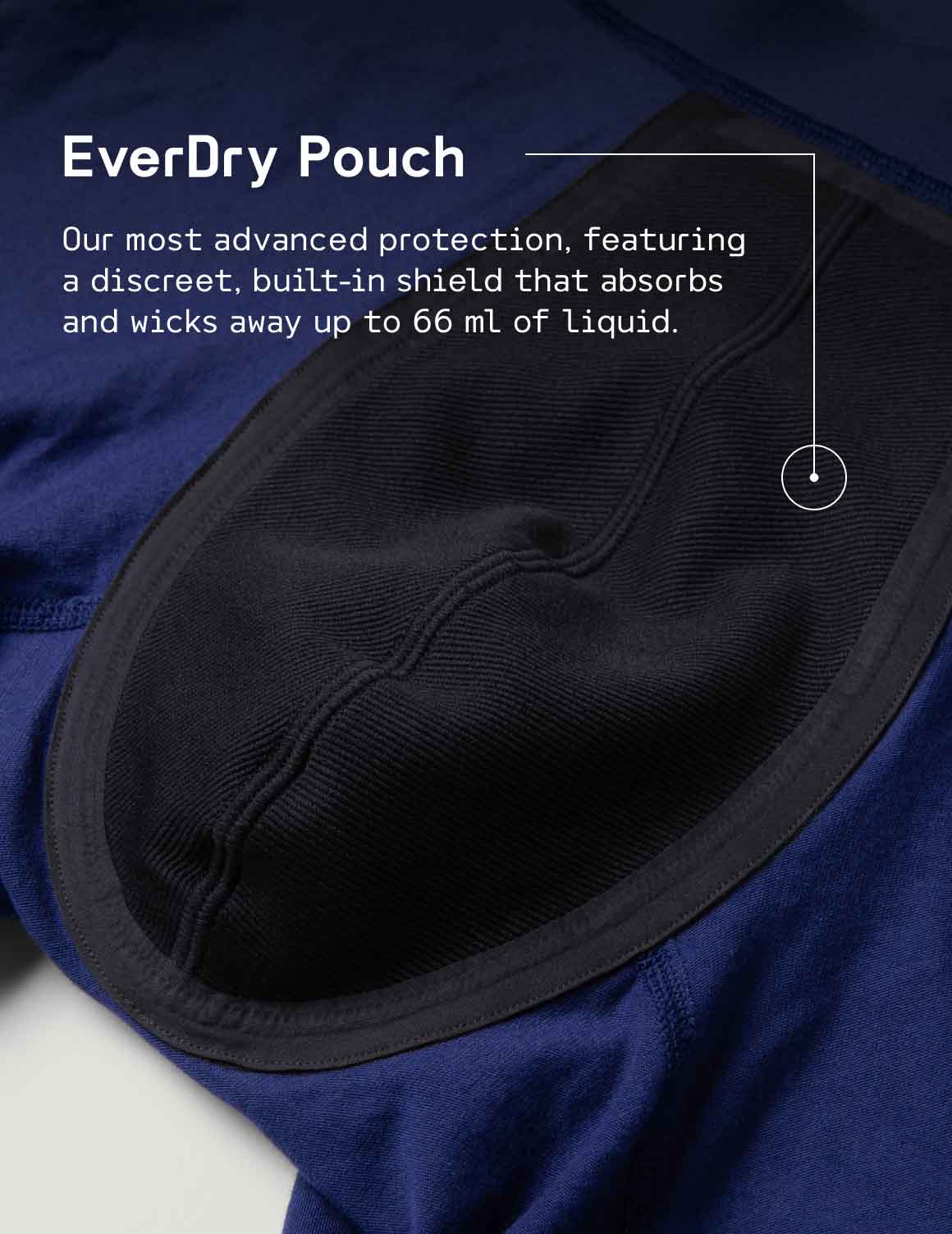 MNTD X Knix EverDry Cotton Boxer Trunk 3"