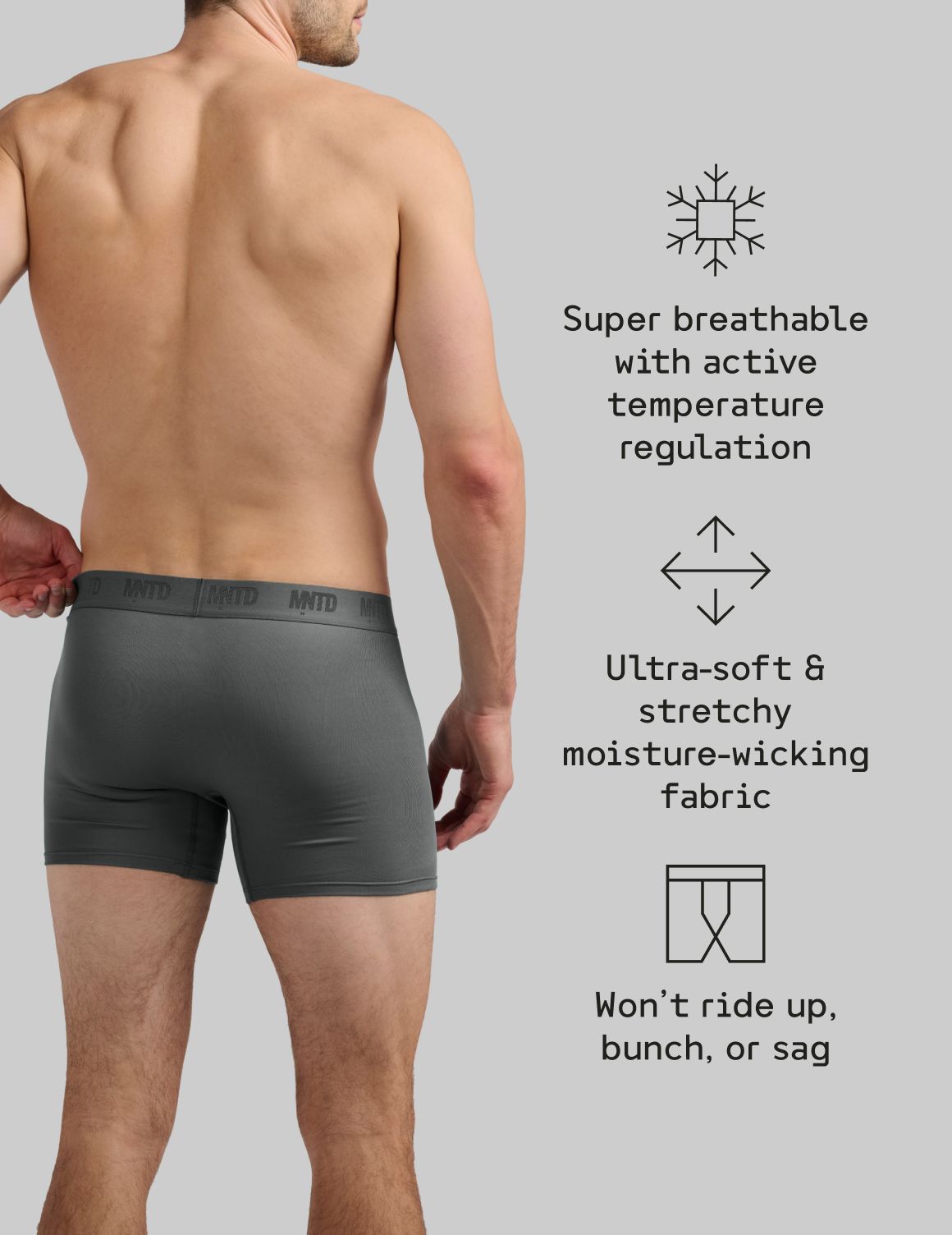 Active Boxer Brief 5"