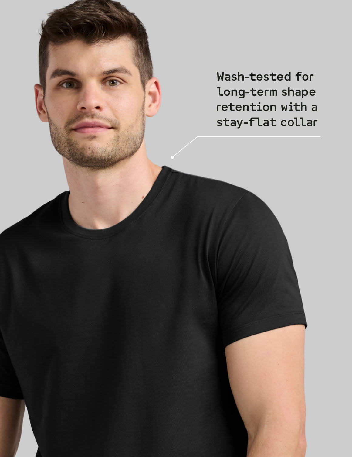 model: Height 6’2.5”, wearing size M