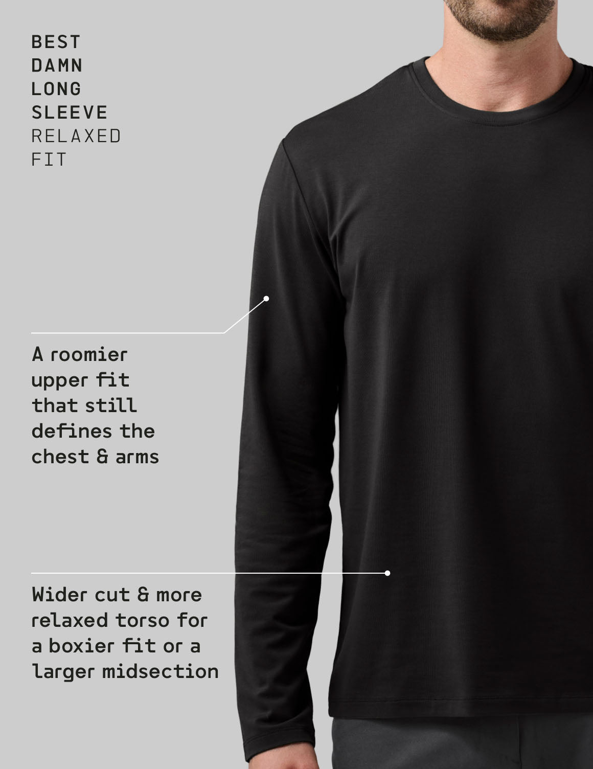 Relaxed Fit Best Damn Long Sleeve