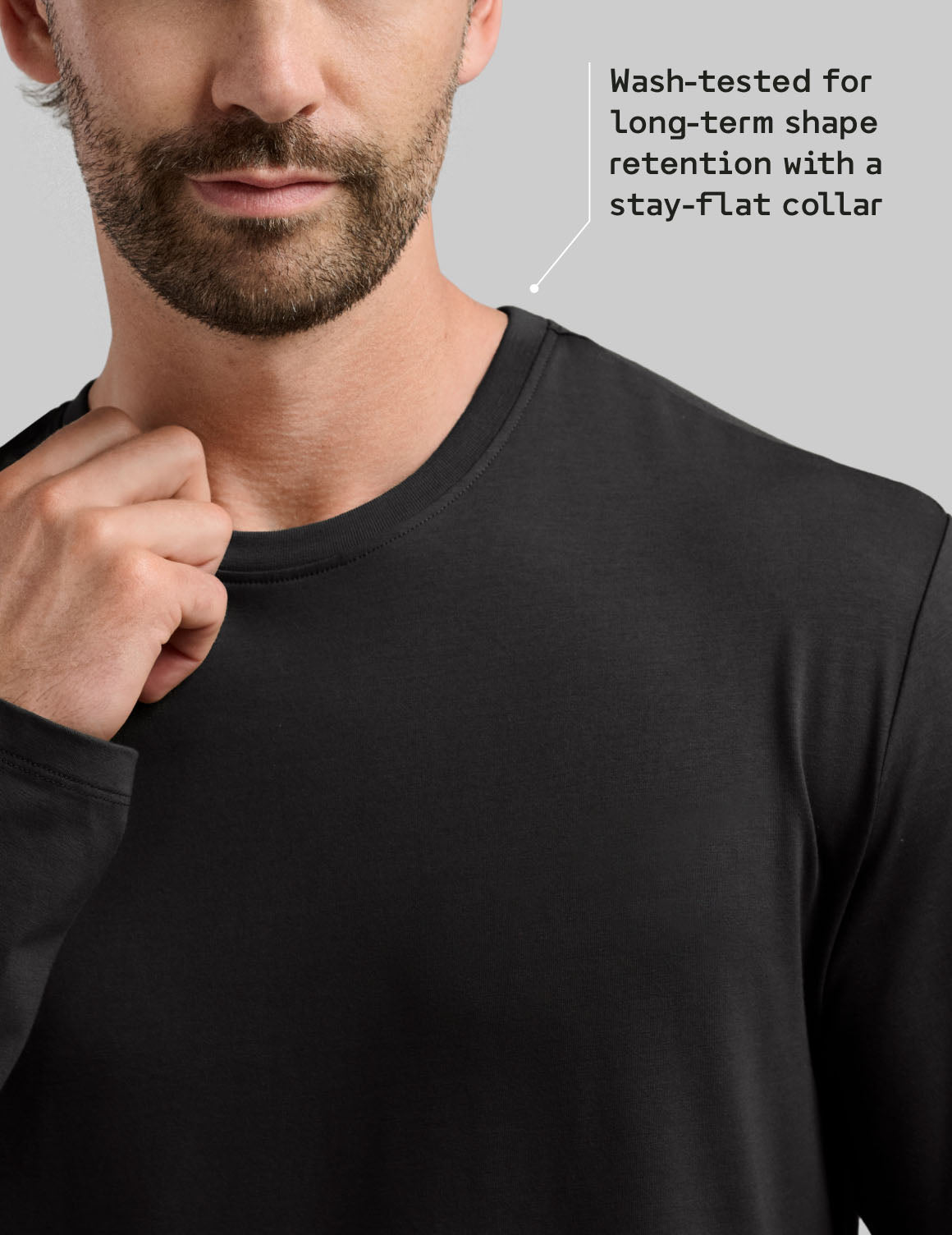 model: Height 6'0.5", wearing size S