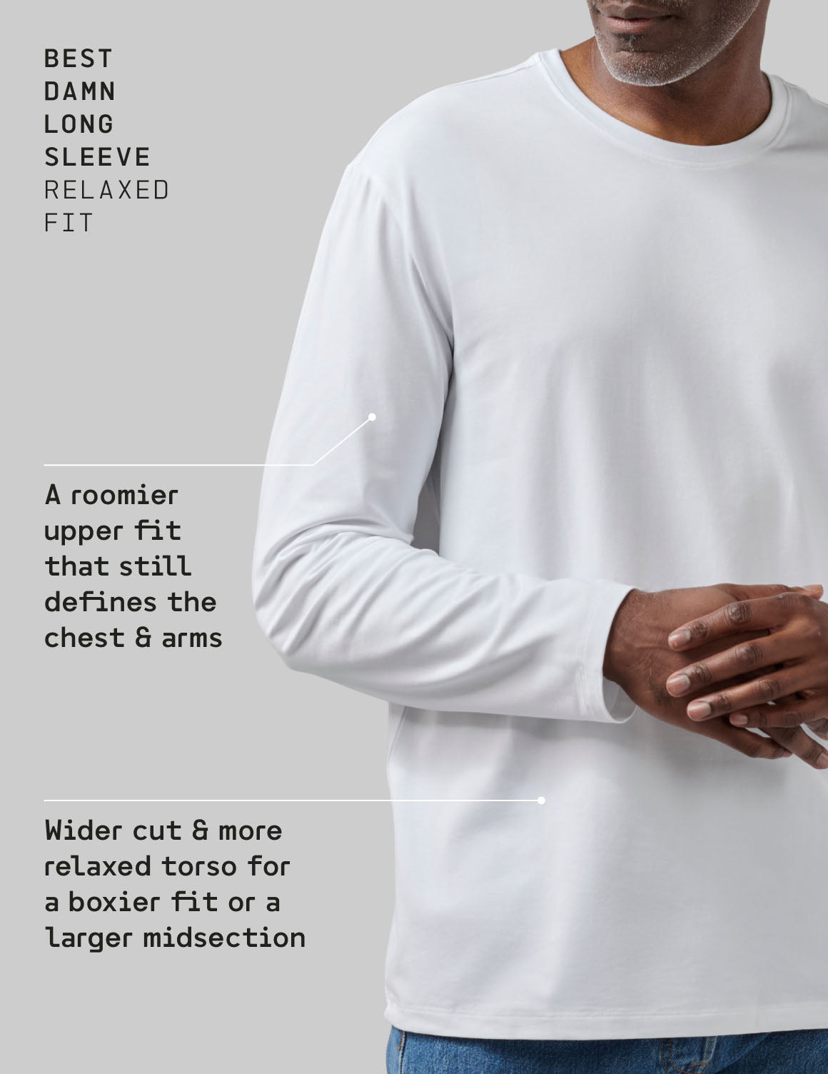 Relaxed Fit Best Damn Long Sleeve