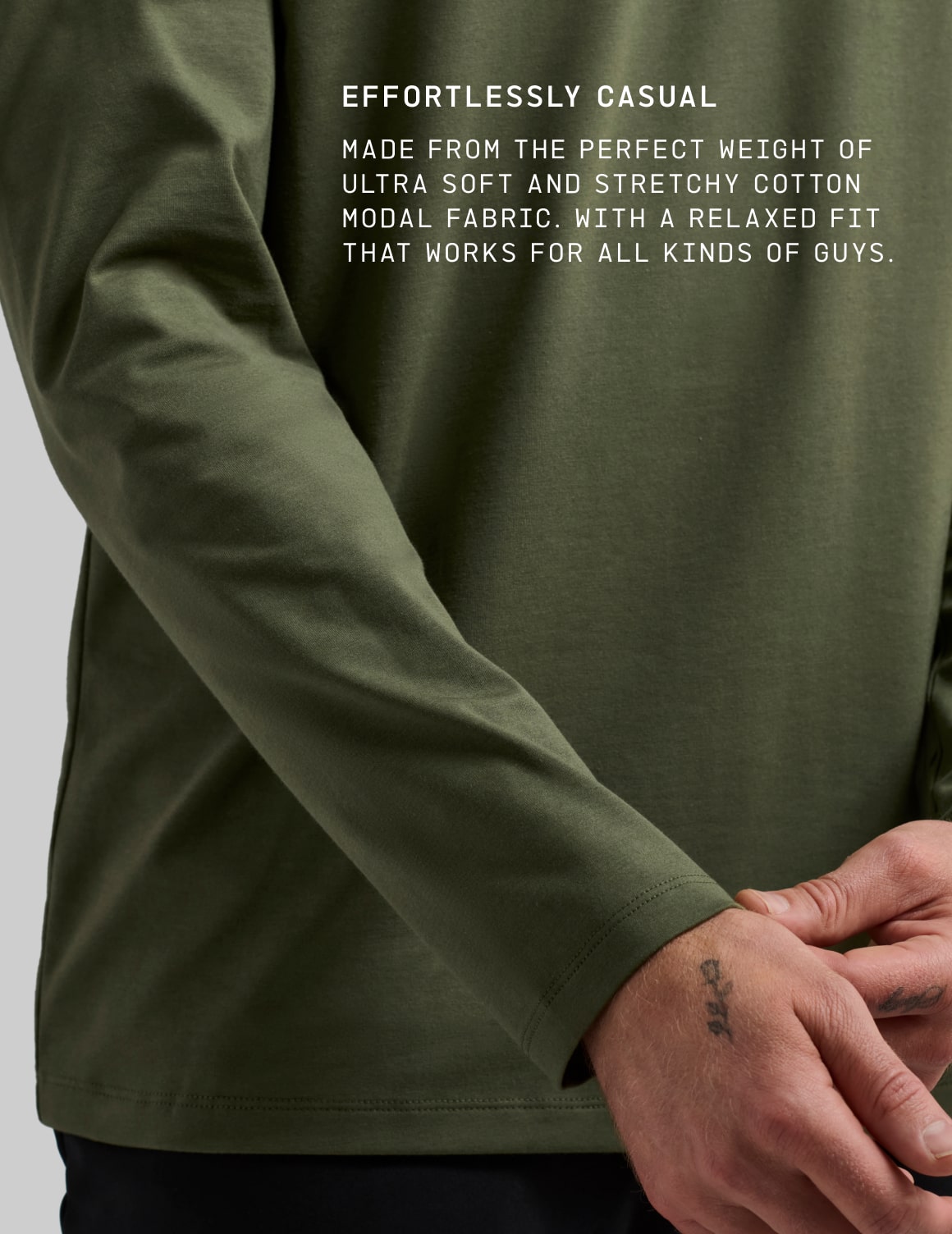 T-shirt à manches longues Best Damn - Coupe décontractée