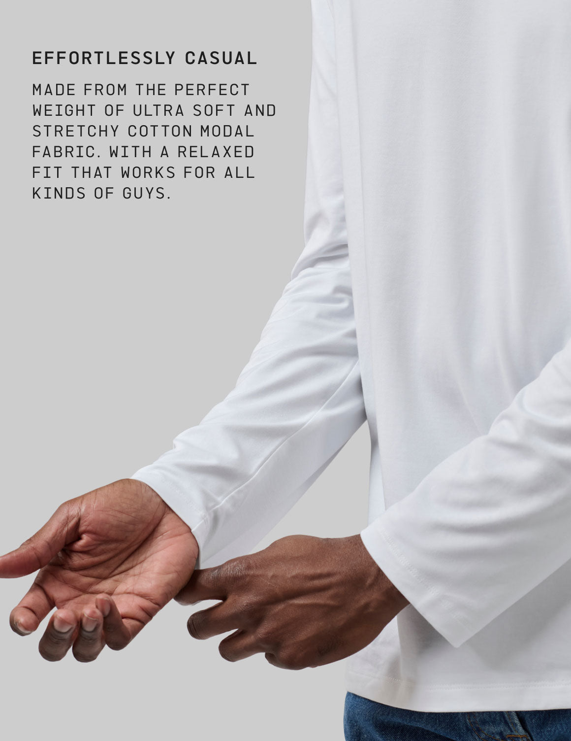 T-shirt à manches longues Best Damn - Coupe décontractée