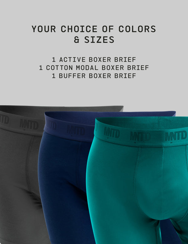 The Try-all Trio - Boxer Briefs